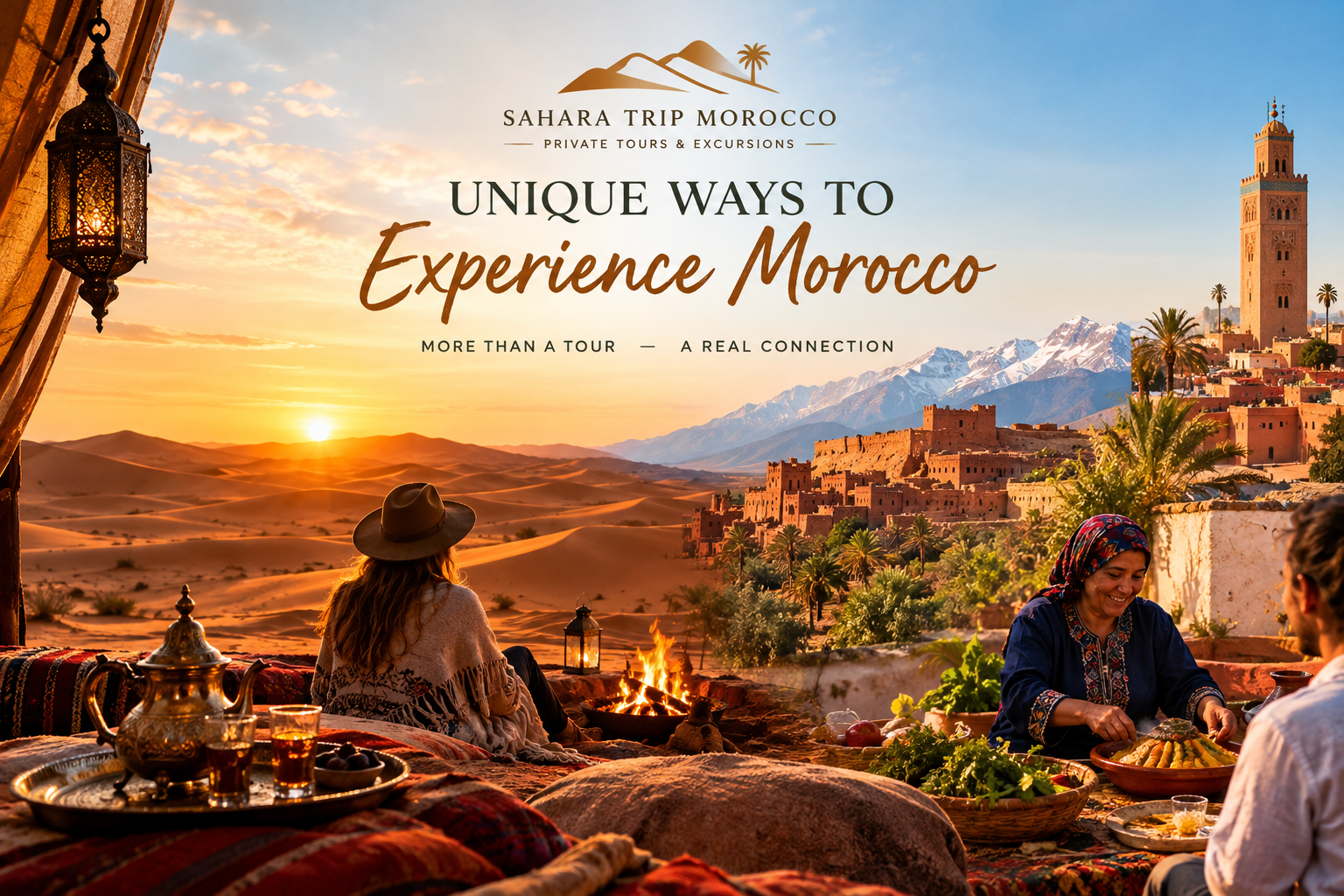 Unique ways to experience Morocco with Sahara Trip Morocco
